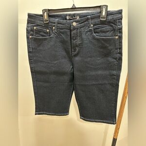 Women's Black Jean Shorts